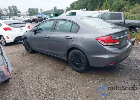 2014 Honda Civic Lx from USA, damaged, VIN 2HGFB2F52EH557855